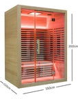 3 Person Full Spectrum Infrared Sauna