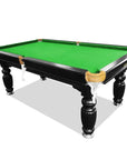 Eeeza 8FT Black Frame Slate Billiard Pool Table β Professional-Grade Play in a Sleek Design π±π₯π±π₯