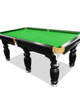 Eeeza 9FT Black Frame Slate Billiard Pool Table β Ultimate Tournament-Grade Experience π±π₯