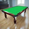 Eeeza 8FT Walnut Frame Slate Billiard Pool Table – Timeless Elegance, Professional Precision 🎱🔥