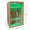 2 Person Full Spectrum Infrared Sauna