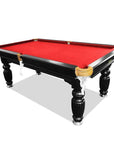 Eeeza 7FT Black Frame Slate Billiard Pool Table – Premium Play, Timeless Style 🎱🔥