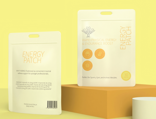 Energy Patch – Rapid Physical Energy & Endurance Boost (30 Patches)