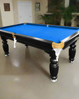 Eeeza 8FT Black Frame Slate Billiard Pool Table – Professional-Grade Play in a Sleek Design 🎱🔥🎱🔥